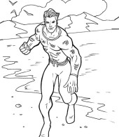 Desenho para colorir do Aquaman