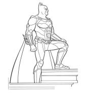 Batman original para colorir