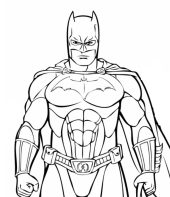 Batman para colorir