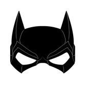 Máscara do Batman para imprimir