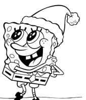 Bob Esponja no clima de Natal