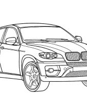 desenho-bmw-x6-para-colorir