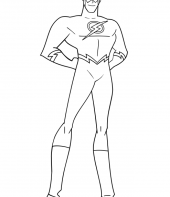 desenho-flash-liga-da-justica