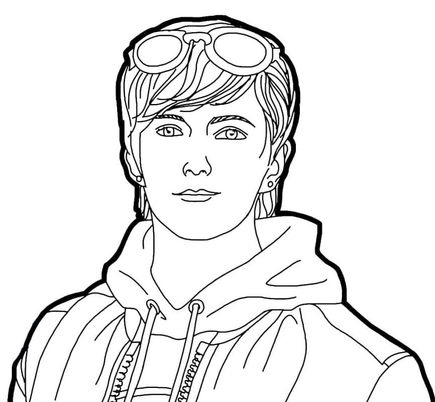 Desenhos para colorir de Free Fire