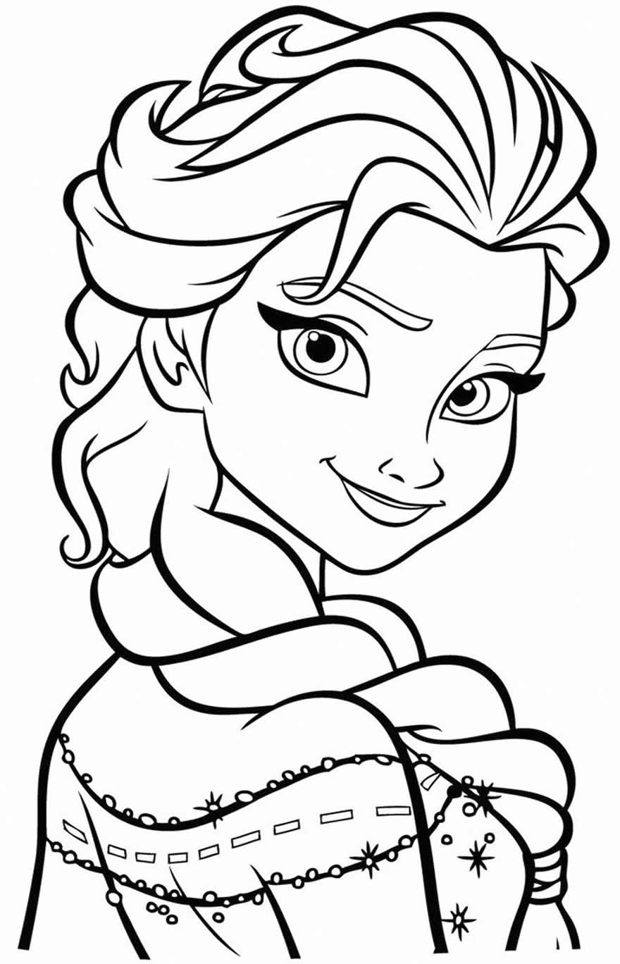 Frozen – Elsa 12 – Imagens para Colorir