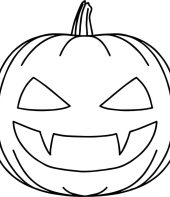 Desenho de Halloween para imprimir