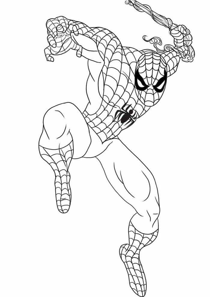 Homem Aranha – Imagens para Colorir