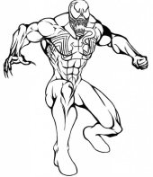 Venom para colorir