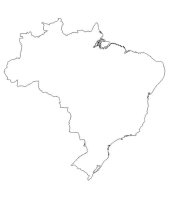 Mapa do Brasil para imprimir