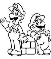 Mario e Luigi (imagem clássica)