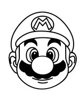 Mario para imprimir (imagem grande)