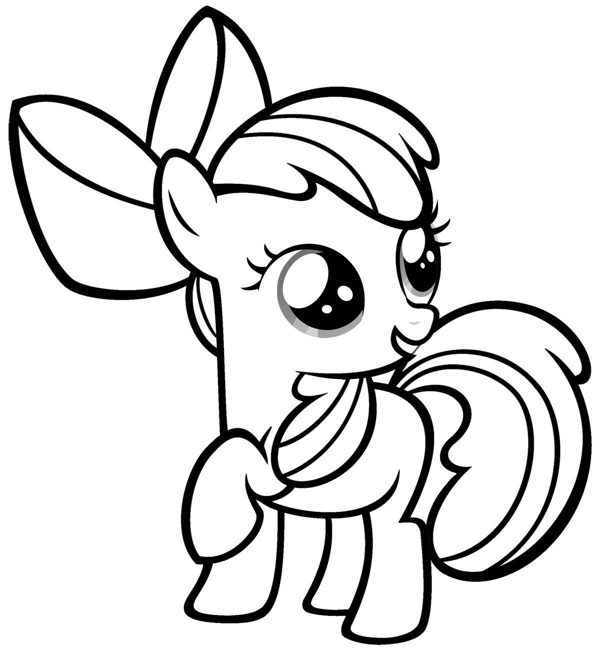 my little pony para colorir 13 –  – Desenhos para Colorir