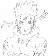 naruto para colorir57 –  – Desenhos para Colorir