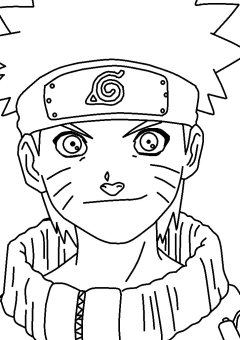 Naruto para colorir (todos os personagens)