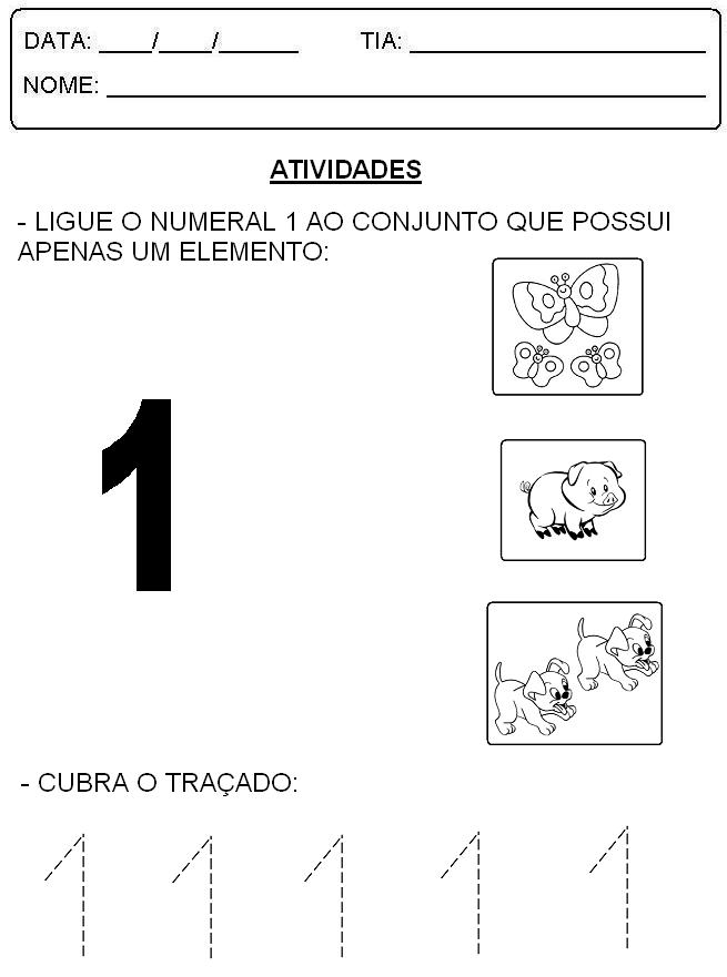 Atividade Número 1 - Educação Infantil