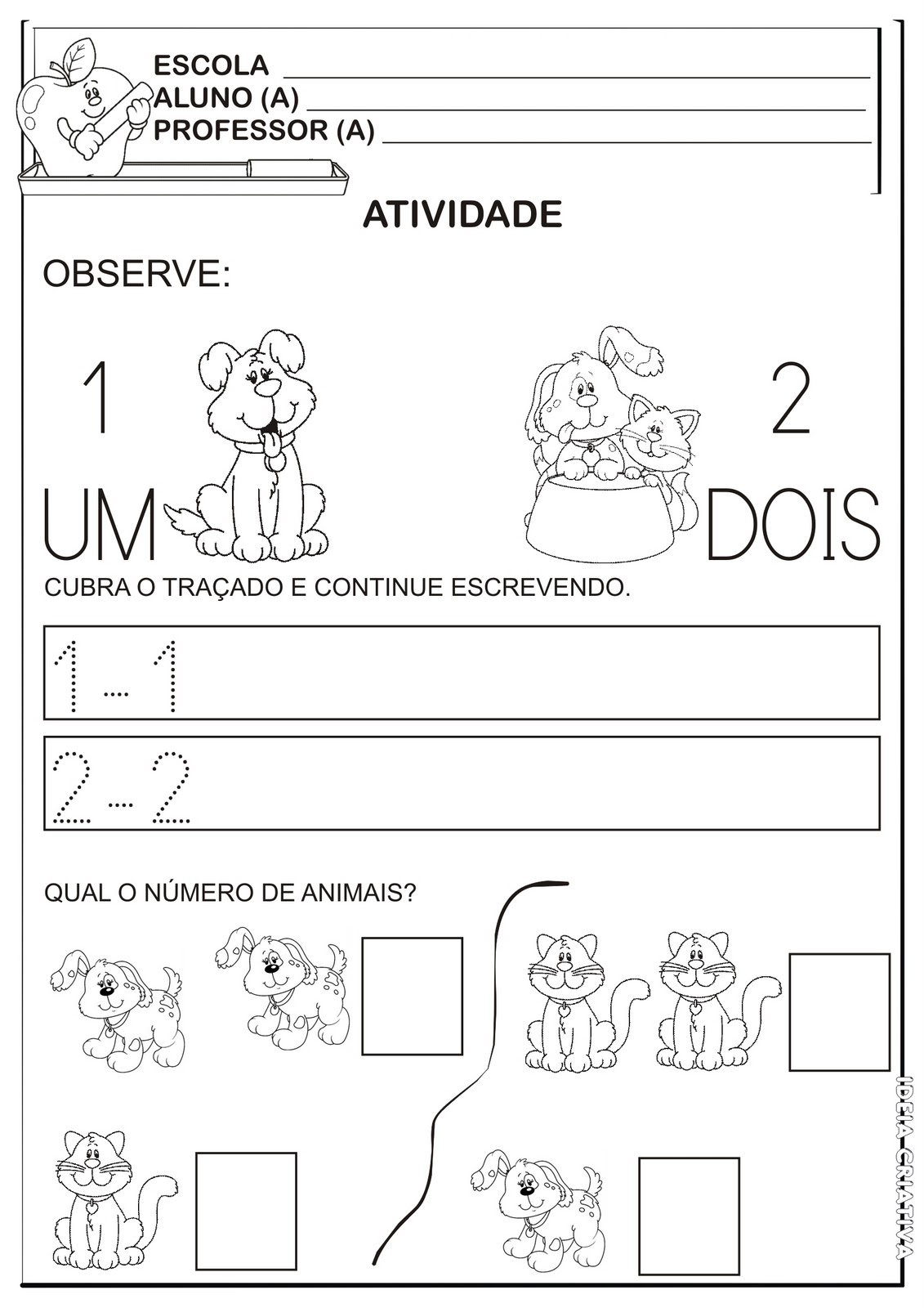 Atividade Número 1 - Educação Infantil