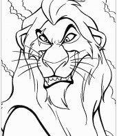 Scar para colorir