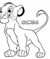 Desenho do Simba