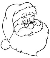 Desenho do Papai Noel