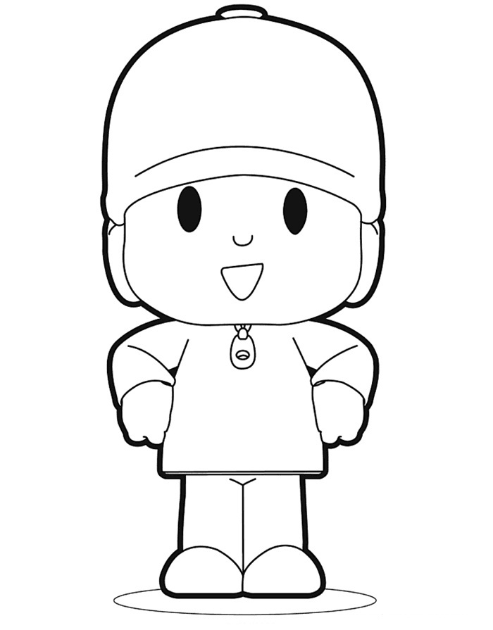 Imagens para Colorir Pocoyo 8