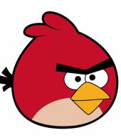 Red, o personagem principal dos Angry Birds