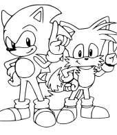 Sonic e Tails juntos