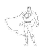 Superman para colorir