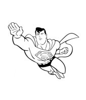 Superman voando