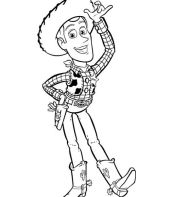Imagem do Woody grande para imprimir