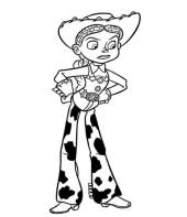 Jessie de Toy Story para colorir