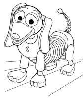 Dog do Toy Story para colorir