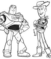 Toy Story para colorir