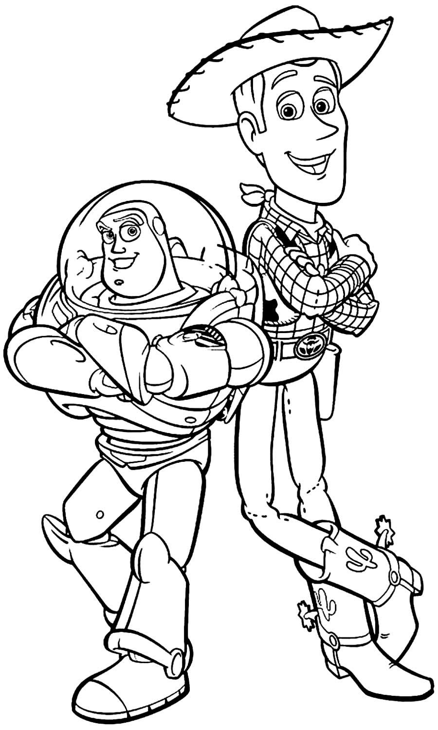 Todos Personagens De Toy Story Para Colorir Desenhos