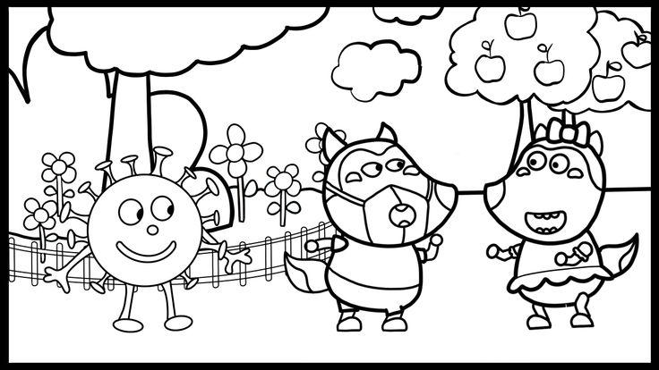 Nãooo, Jenny come brinquedos - Wolfoo Coloring Pages - Desenhos para colorir  gratuitos para impressão