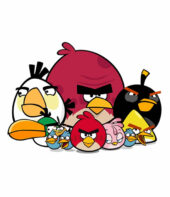 Desenhos para colorir dos Angry Birds