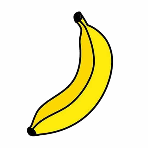 Desenhos de bananas para colorir