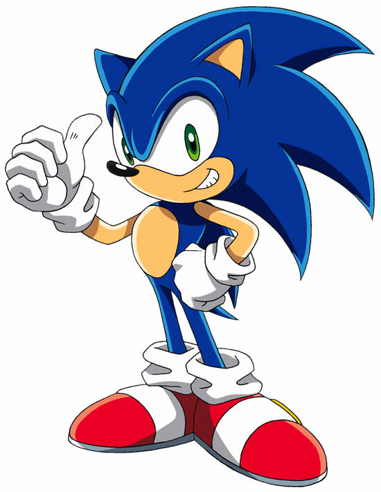 Desenhos do sonic vermelho