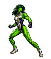 Imagens da Mulher Hulk para colorir