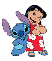 Lilo e Stitch para colorir