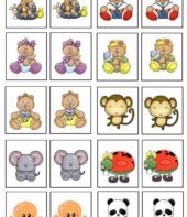 Jogo da memória para imprimir e recortar